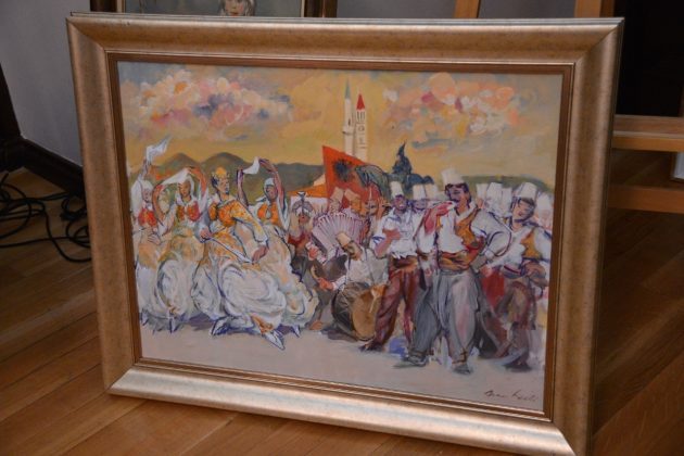 Tradita tiranase ne pikture/ Buron Kaceli