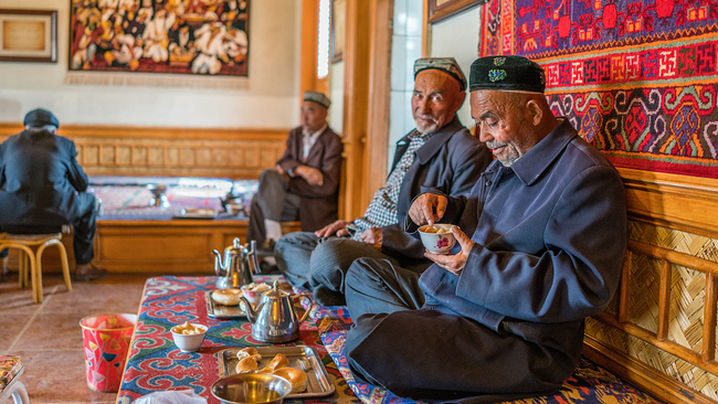 Banorë ujgurë në Xinjiang