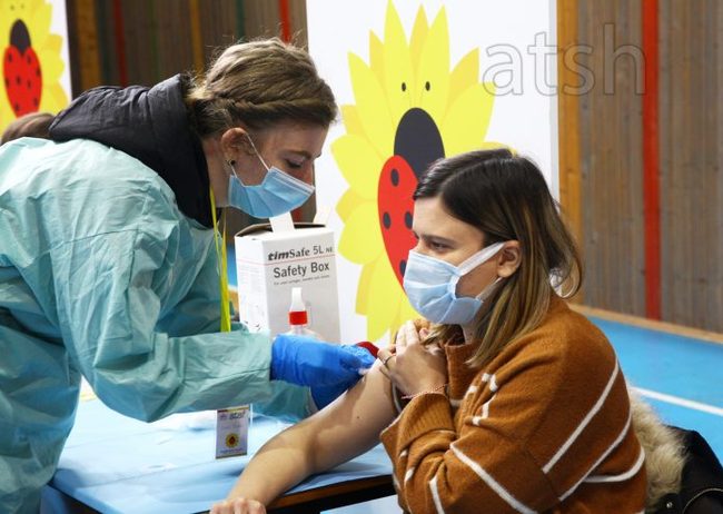 Vaksinimi, gazetare, ATSh