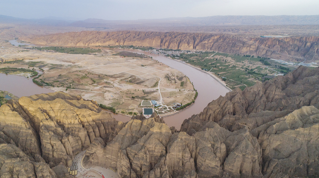 Pamja nga ajri i pikës turistike Pylli i Gurëve pranë Lumit të Verdhë/ foto nga VCG
