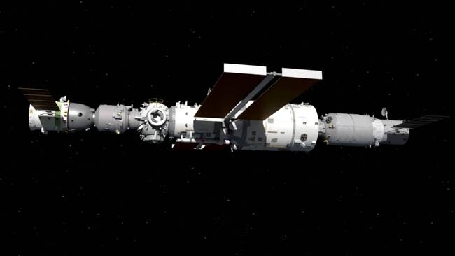 Imazhi nga amimacioni i përgatitur nga Xinhua