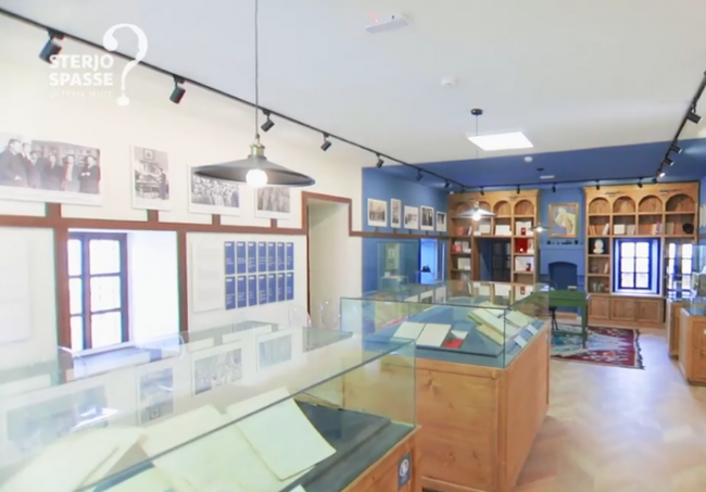 Hap dyert shtëpia muze e shkrimtarit Sterio Spase