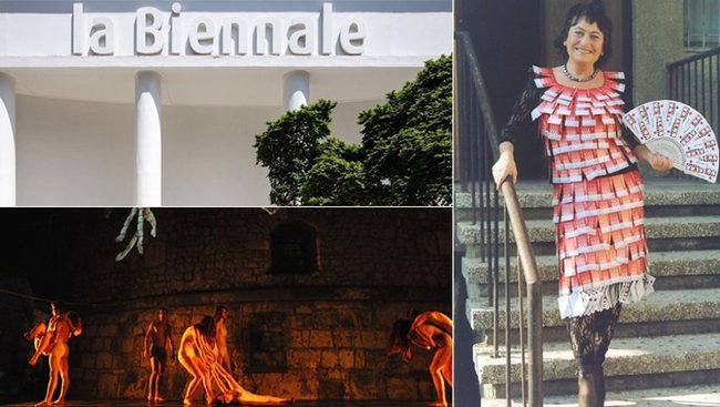 Bienalja e Venezias dhe Lumturi Blloshmi - foto shqiptarja.com