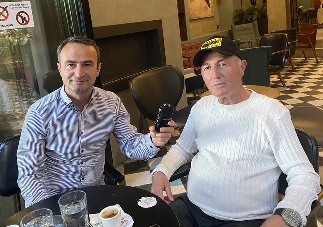 Nazif Agalliu ne interviste per CMG