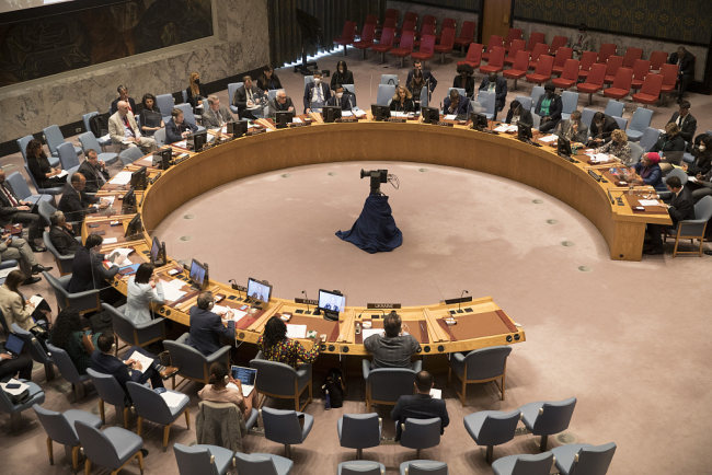 Foto:Mbledhja e hapur e Këshillit të Sigurimit të OKB-së mbi çështjen e Ukrainës, 21 qershor, Nju Jork(Foto:VCG)