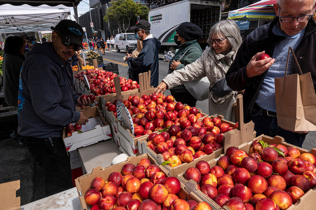 Një bazar në San-Francisko të ShBA-së më 2 qershor 2022/ VCG
