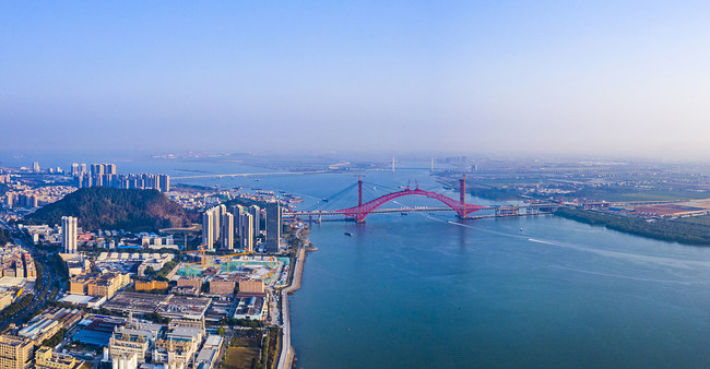 Distrikti Nansha, qytet Guangzhou(Foto:VCG)