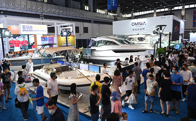 Ekspozita e 2-të Ndërkombëtare e Mallrave të Konsumit e Kinës,Haikou, provincë Hainan(Foto:VCG)