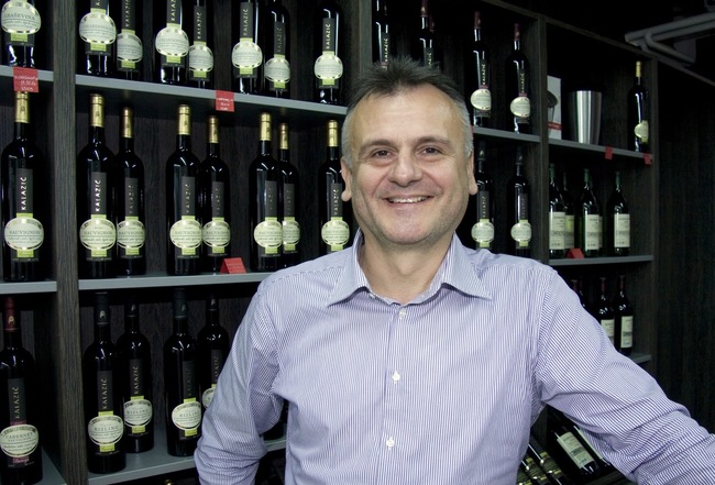 Slavko Kalazić, vlasnik Vinarije "Kalazić"