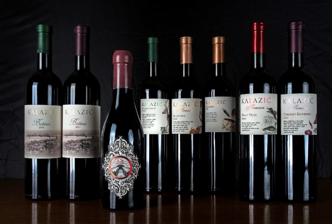 Sorte vina Vinarije "Kalazić"