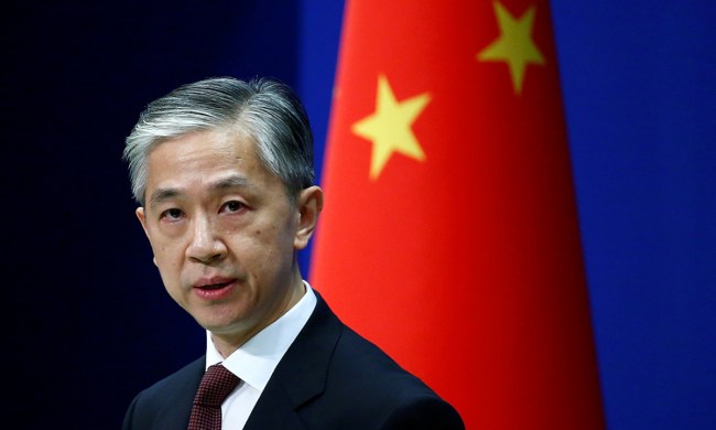 Mluvčí čínského ministerstva zahraničí Wang Wenbin. Photo: VCG