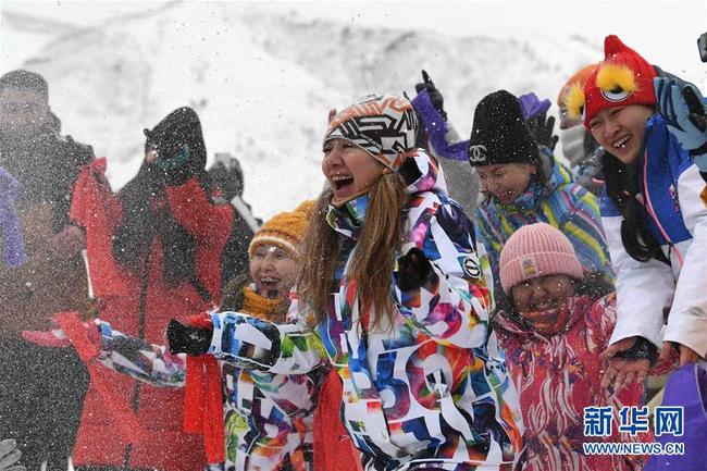 Skigebiet Jiangjunshan in Altay