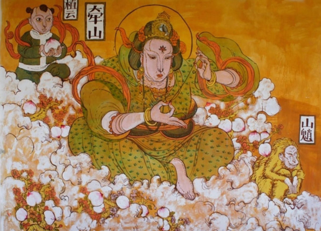 Berggott „Qianshan“