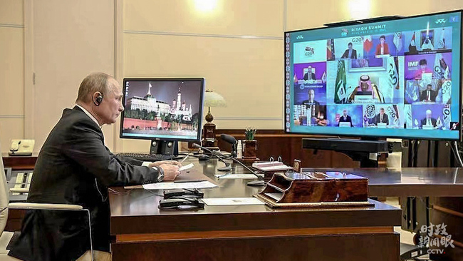 Der russische Präsident Wladimir Putin erklärte auf dem G20-Gipfel die Bereitschaft Russlands, Impfstoffe an bedürftige Länder zu liefern.