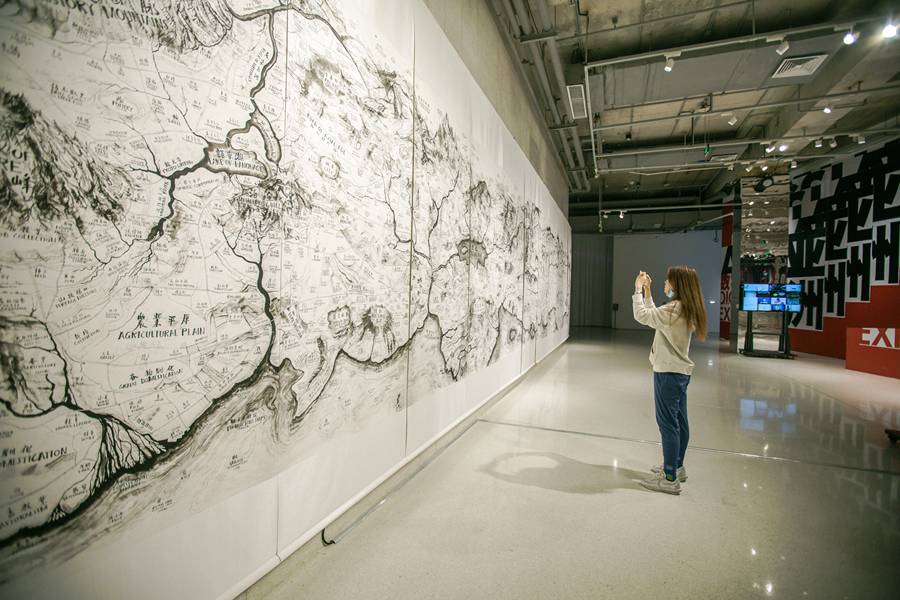 Map for Technology History, Qiu Zhijie (China)