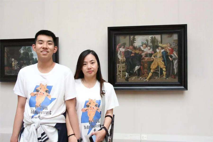 Xiaoze und seine Mutter