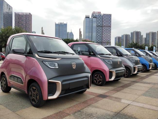 A SGMW által gyártott kisautók