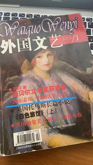 Kertész Imre művei a kínai magazin