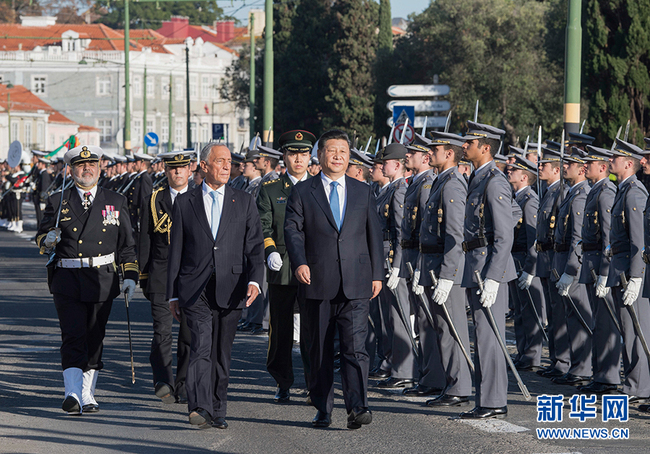 Presidentes da China e de Portugal se comprometeram a promover relacionamento bilateral