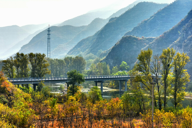 Călătorie cu mașina, toamna, în Beijing