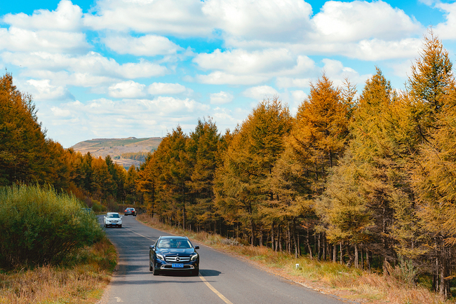 Călătorie cu mașina, toamna, în Hebei