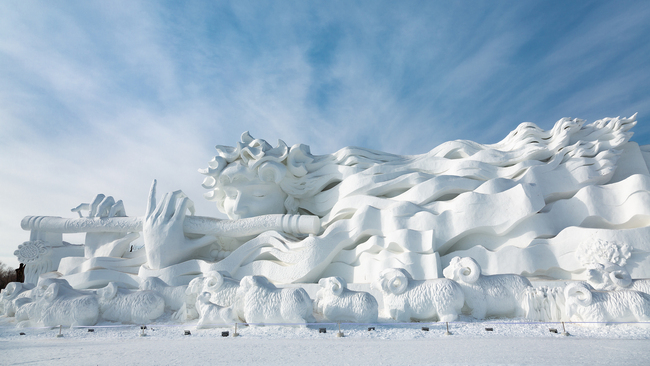 Turismul explodează în cele mai geroase zone din China
