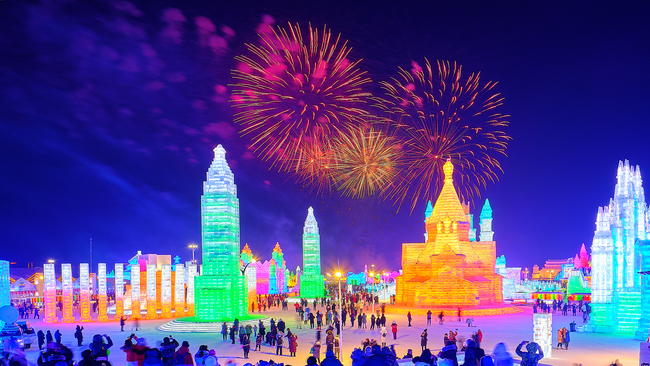 Turismul explodează în cele mai geroase zone din China