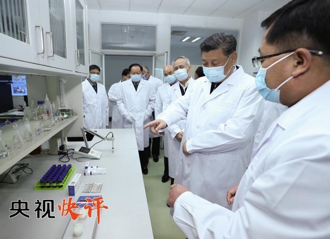 Komentar: Borba protiv epidemije u Kini ulazi u proleće_fororder_总书记2