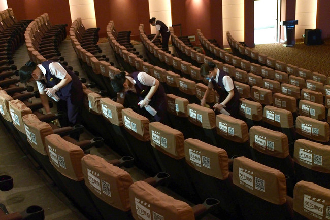 Pripreme kineskih bioskopa za nastavak rada