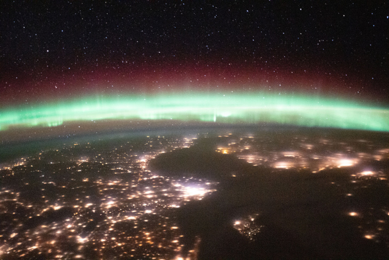 Fascinantne slike polarne svetlosti iz Međunarodne kosmičke stanice
